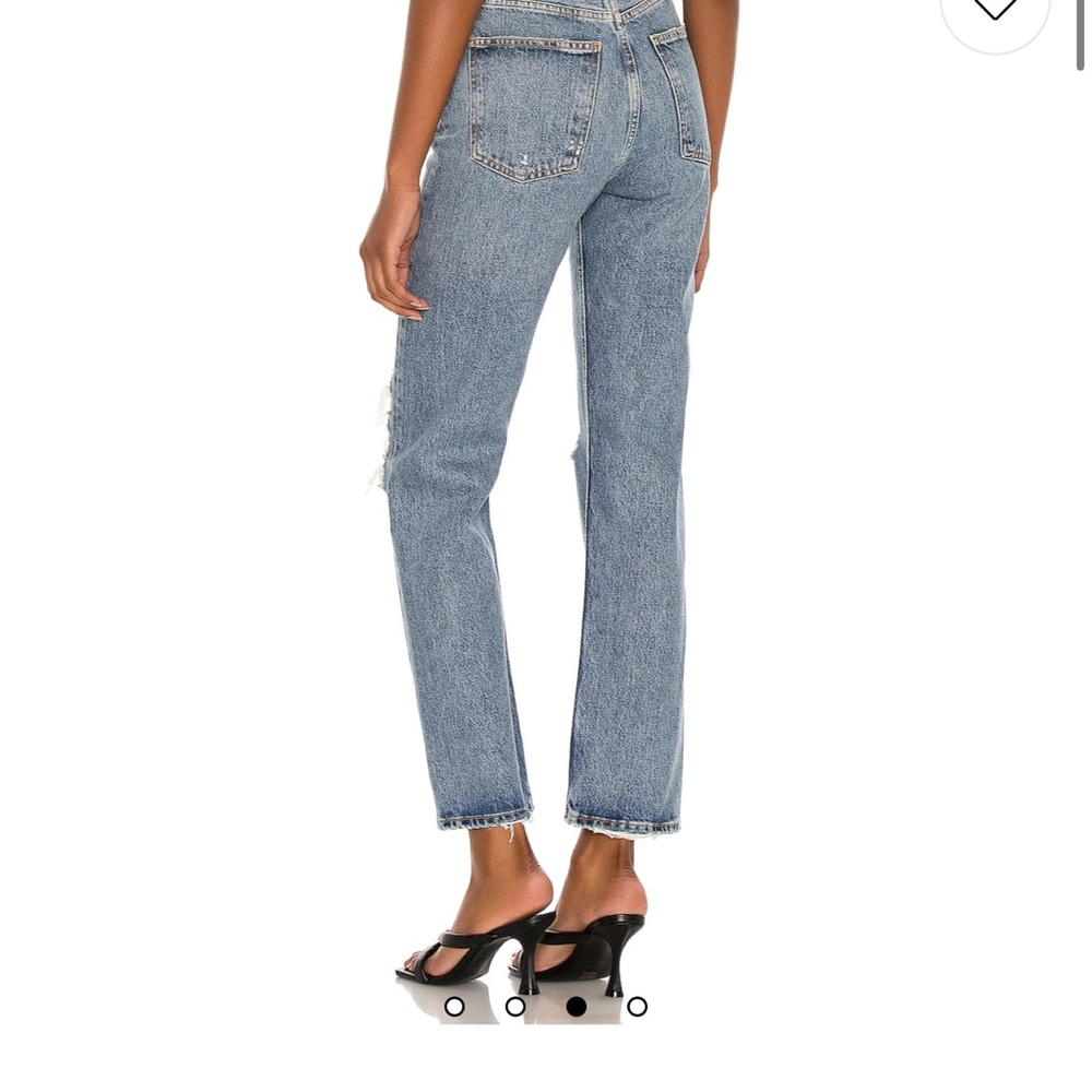 Agolde High Rise Distressed Jeans - Picture 6 of 6